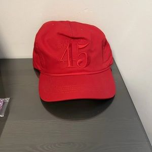 Authentic  Donald Trump Cali-Fame 45 Red Inauguration Maga Official Cap Hat Rare
